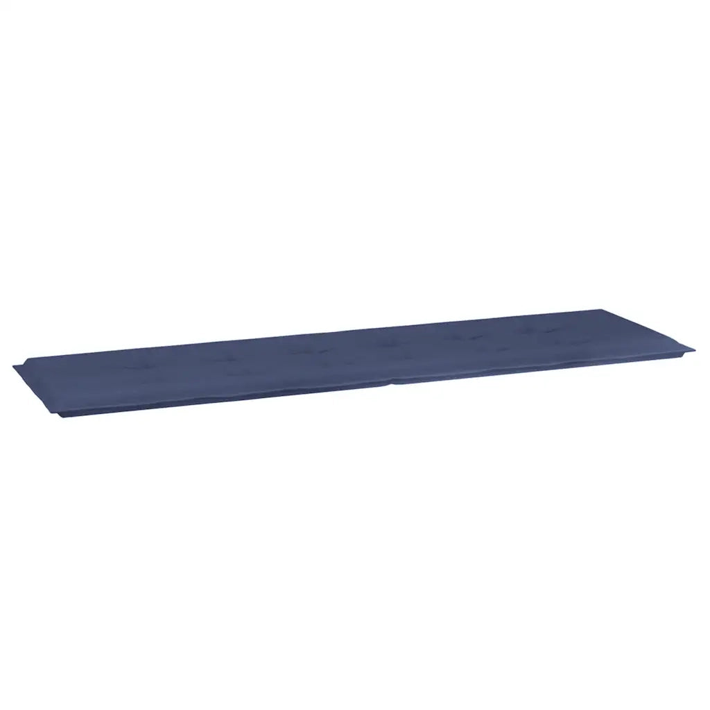 Cuscino per Panca-Cuscini per panchina Blu Marino 180x50x4 cm in Tessuto Oxford