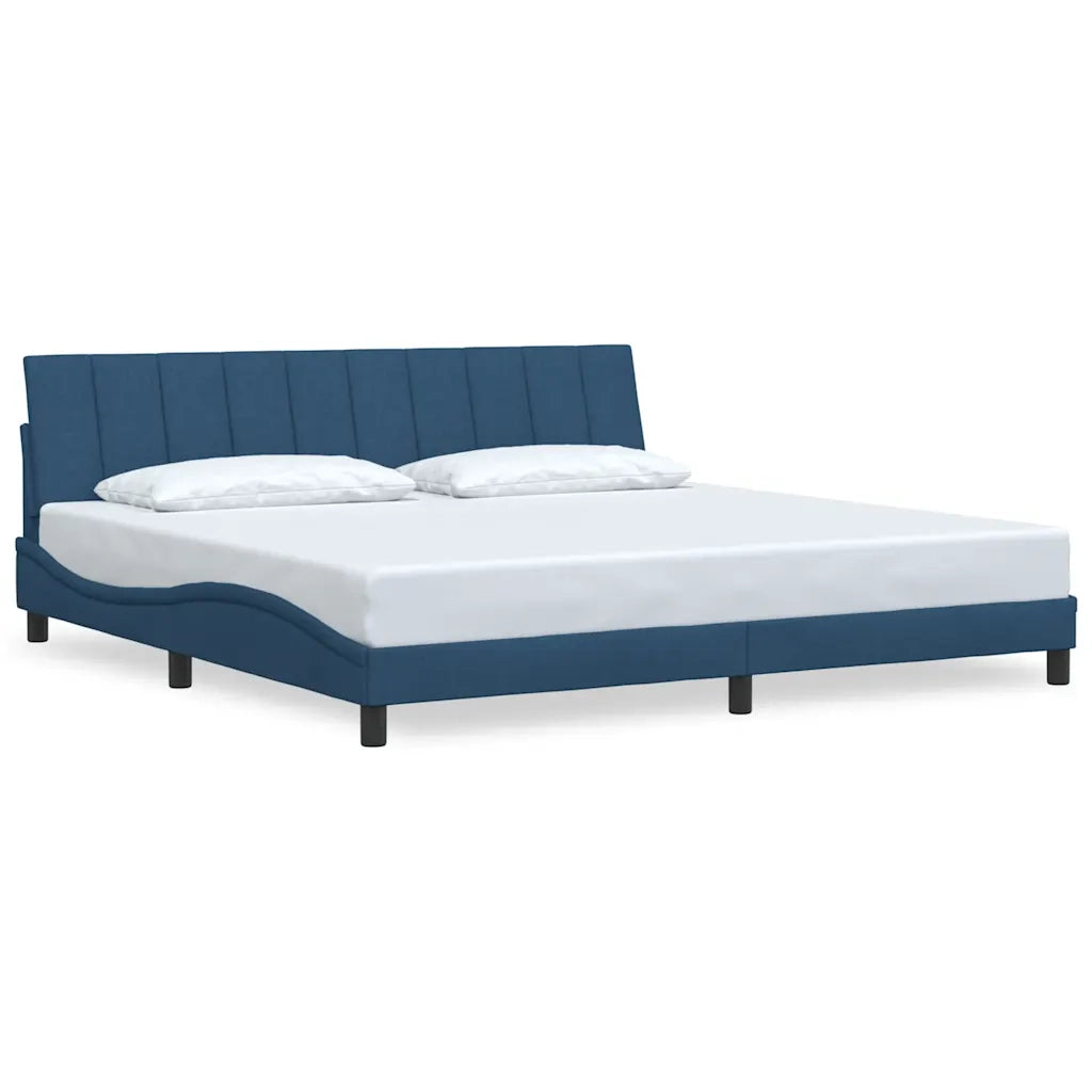 Giroletto senza Materasso Hanko Blu 200x200 cm in Tessuto 3310418
