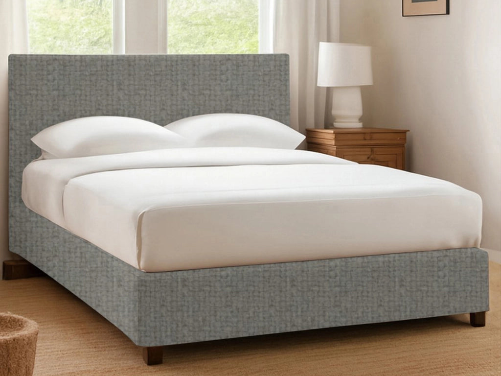 Ilford, Letto Singolo Sfoderabile Made in Italy, Grigio Cenere