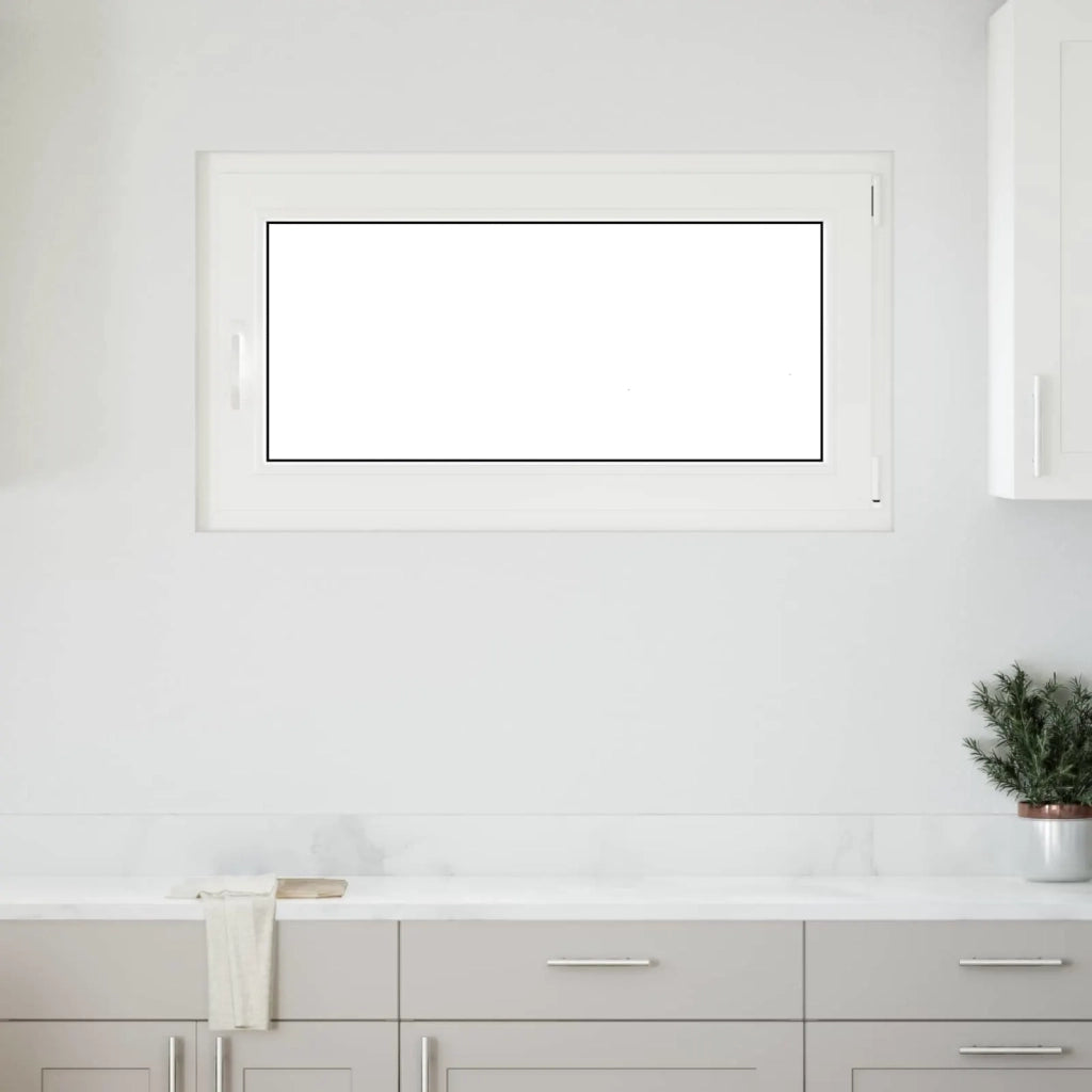 Finestra per Soffitta RISOR 110 x 60 cm PVC e Vetro Bianco CFW6597166