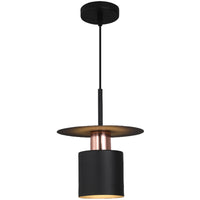 Lampada APP1145-1CP Black Rose Gold