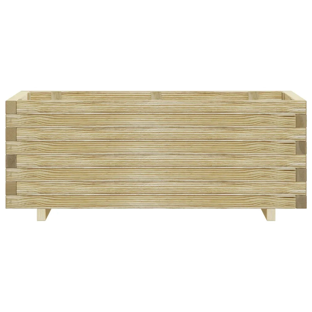Letto Rialzato 100x50x40 cm in Legno Rettangolare 41660
