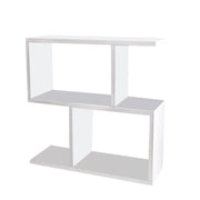 Tavolino in legno "Life" - 60 x 20 x 60 cm - Bianco