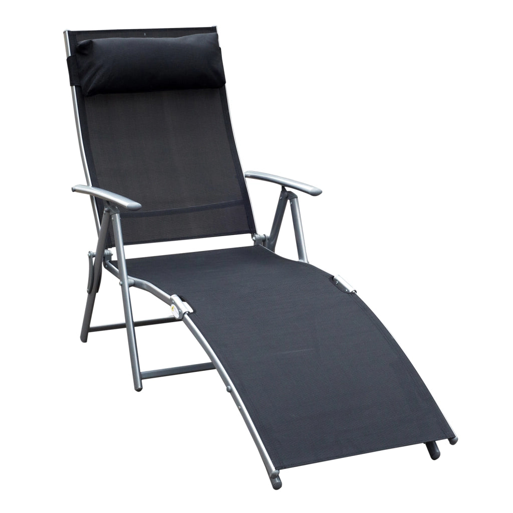 Tumbona Pieghevole ¨C zephmum ¨C Grigio 137x63.5x100.5 cm