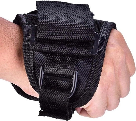 Manubrio per lampada da sub, supporto per lampada da sub regolabile, accessori per lampada da sub - ideale per immersioni, snorkeling e nuoto (Nero)