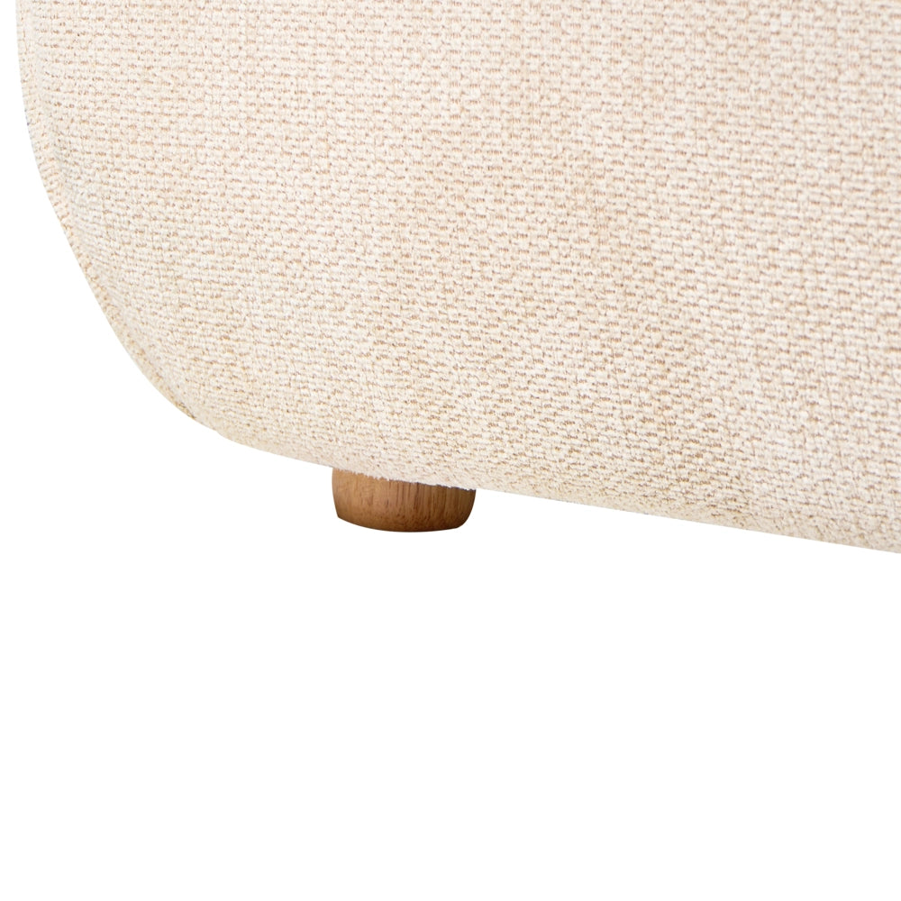 Letto matrimoniale imbottito con struttura a molle a sollevamento trapuntato 180 x 200 beige chiaro e contenitore sollevabile