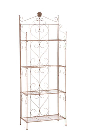 Scaffale in Ferro Lenja Rustico antico marrone