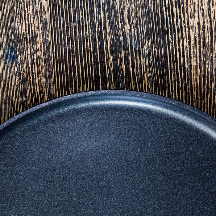 MOHOME Bistecchiera Antiaderente Pietra Made in Italy Alluminio Pressofuso Reversibile Piano Cottura Grill Fornello Gas Forno Padella Piastra Liscia Rigata Manico Removibile Taglia: 37 CM Ø