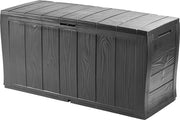 Cassetto di archiviazione in legno a finitura grafite 270L