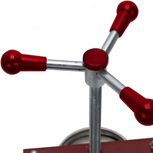 OWIJI Torchietto Premitutto Acciaio Inox Diametro Pressa Manuale Premitura Mirto Liquori Spremute Succhi Frutta Agrumi Alimenti Carne Melanzane Conserve Taglia: 20 CM Ø