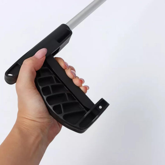 OWIJI Pinza Prensile Anziani Bastone in Alluminio Raccogli Rifiuti Oggetti Adulti Disabili Morsetto Rotante 360° Zigrinato Portatile Raccoglitore Immondizia Giardino Casa Parco Spiaggia