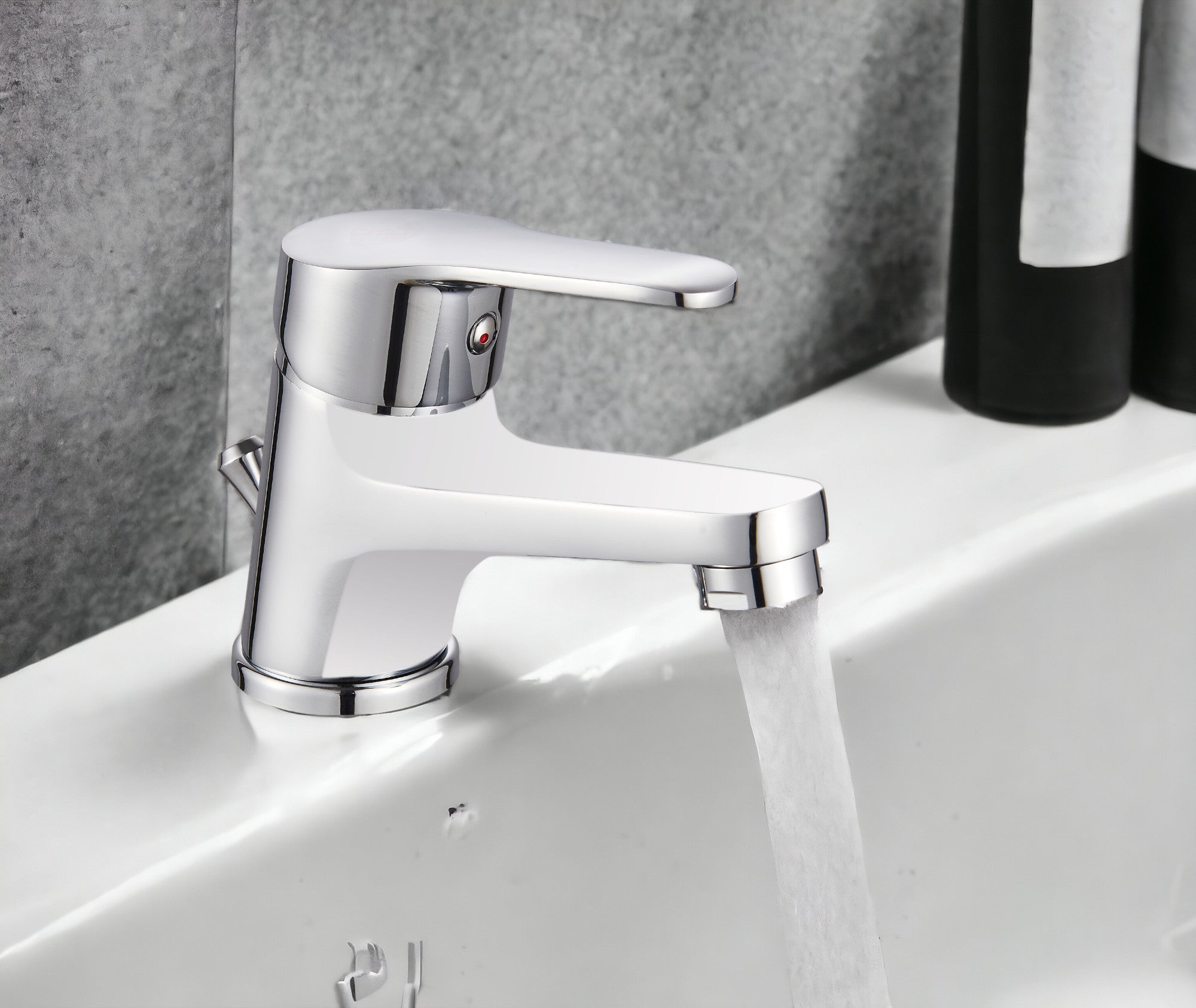 Miscelatore per lavabo completo di piletta