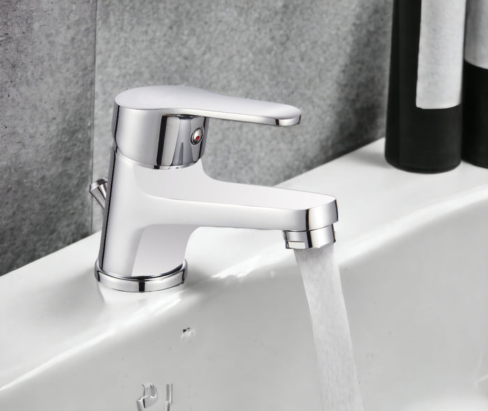 Miscelatore per lavabo completo di piletta