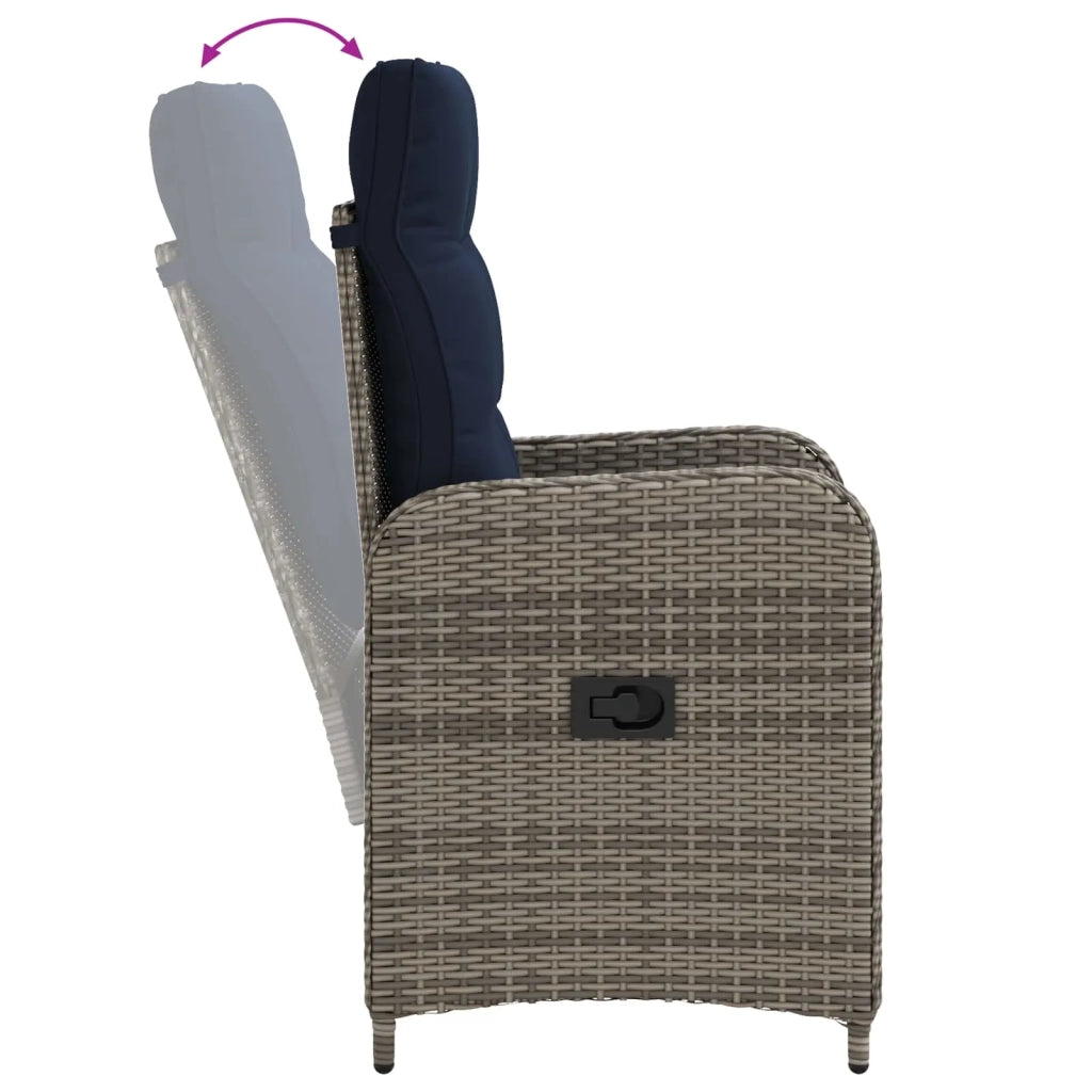 Set Lounge da Giardino 3 pz 3422365