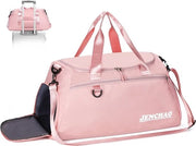 Borsa Sportiva Grande, 35L con Tasca per Scarpe e Tasca per Abbigliamento, Borsa Acquatica, Borsa da Piscina, Borsa da Fitness, Borsa da Allenamento.