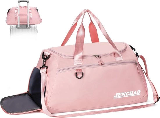 Borsa Sportiva Grande, 35L con Tasca per Scarpe e Tasca per Abbigliamento, Borsa Acquatica, Borsa da Piscina, Borsa da Fitness, Borsa da Allenamento.