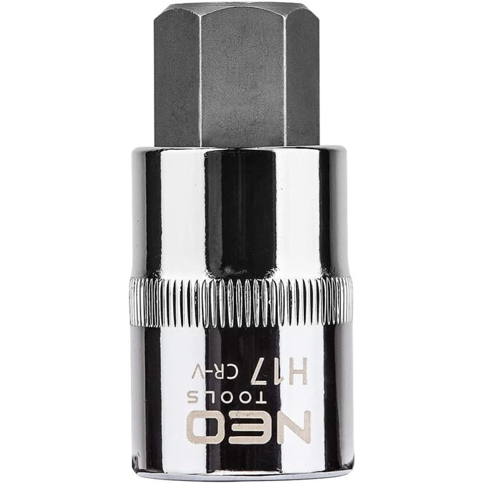 Topex 08-777 inserto esagonale c con bussola 1/2, h17 x 55 mm ds