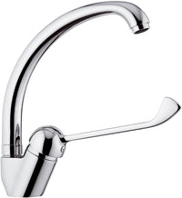 Rubinetto per lavello con bocca alta girevole - serie kiss