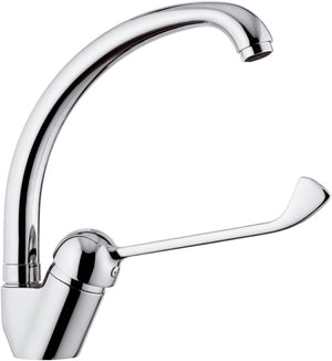 Rubinetto per lavello con bocca alta girevole - serie kiss