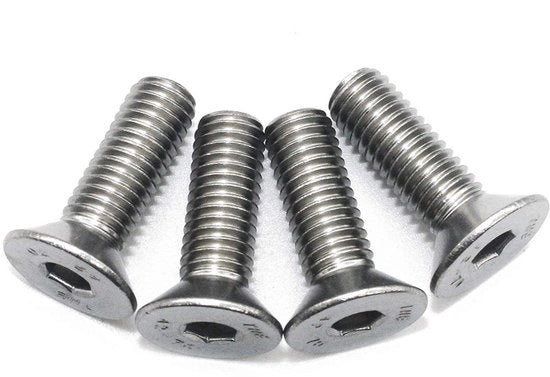 Viti Sottoposte 10 Pezzi - M10x20mm - Acciaio Inox A2 - Lato Interno - Viti a Tappo Completo - Resistenti ai Funghi