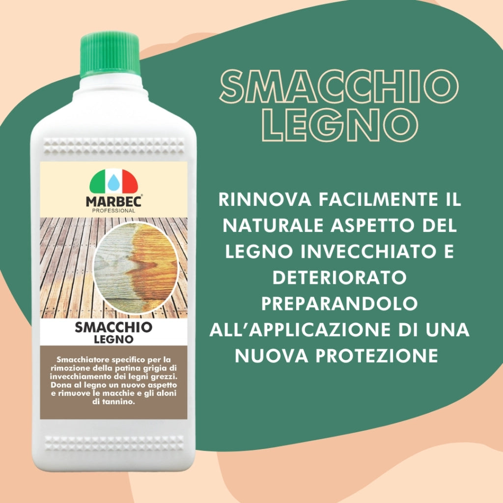 Smacchiare legno SMACCHIO LEGNO   5LT