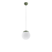 Lampada a sospensione UGO 20 verde oliva