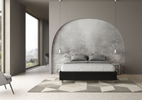 BS COM Letto matrimoniale contenitore apertura comoda imbottito 160x200 similpelle nero