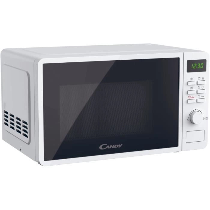 CMGA20SDLWLI Microonde CANDY Idea Grill - 20 L - MO: 700 W - Grill: 800 W - IU digitale - 5 livelli di potenza - Bianco
