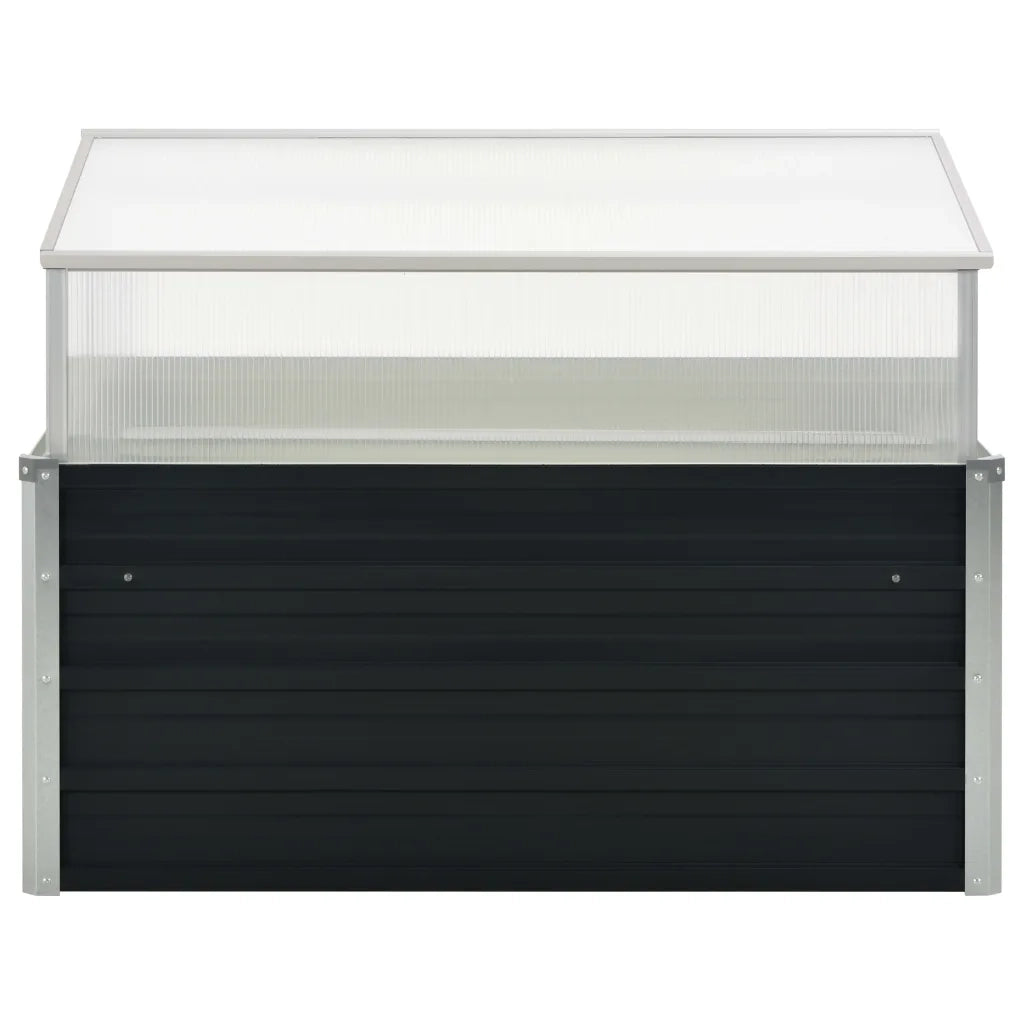 Serra Antracite 100x100x77 cm in Acciaio Zincato