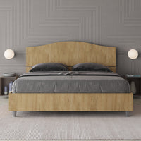 BS COM Letto matrimoniale contenitore 160x190 quercia