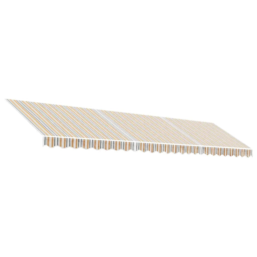 Tessuto di Ricambio per Tenda Strisce Multicolore 6x3 m