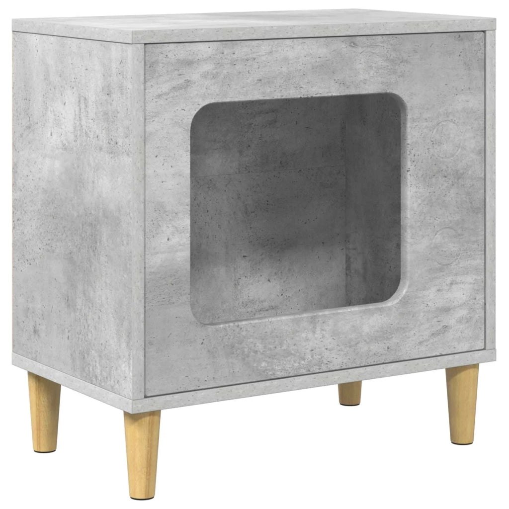 Casa per Gatti Calcestruzzo 51 x 30 x 52 cm Legno multistrato
