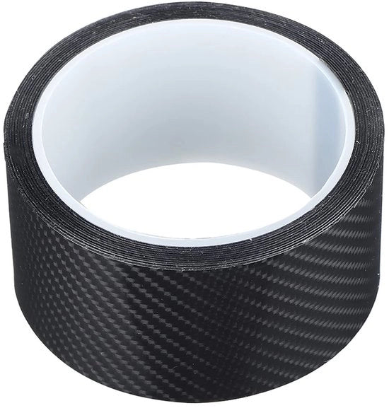 Tappetini Acquastivanti - Protezione di Raccordo in Gomma - Fibra di Carbonio - Anticorrosione - Adesivo a Contatto - 5 cm x