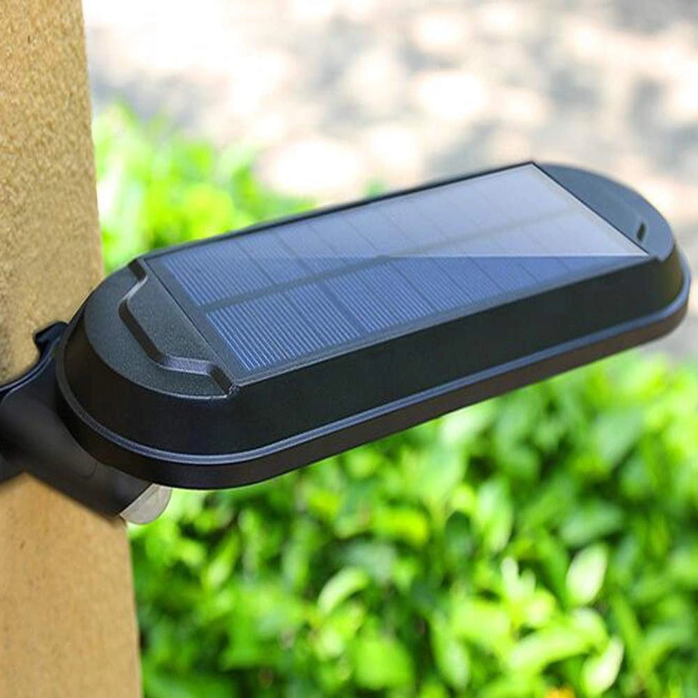 Trade Shop - 4 Lampada Led Solare Da Esterno Giardino Faretto Fotovoltaico Sensore A 42 Led -