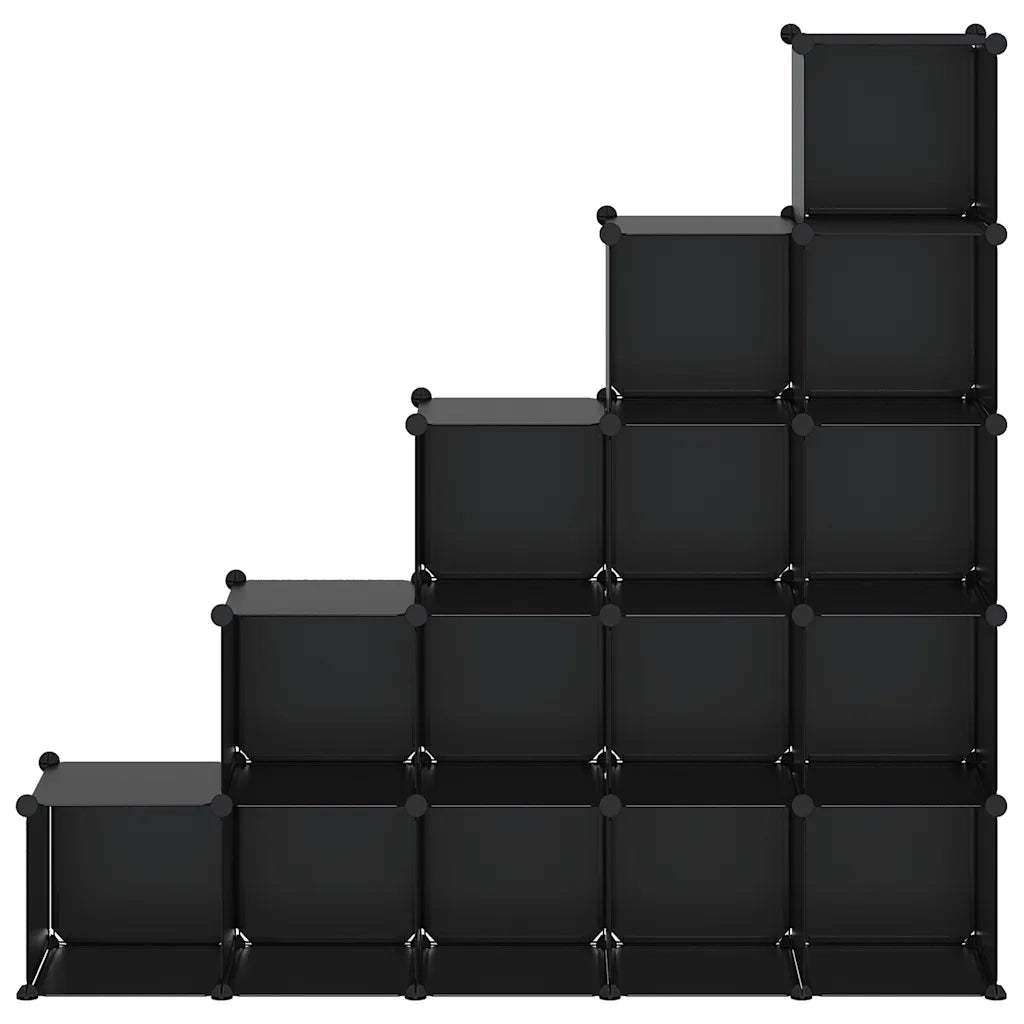 Organizzatore Portaoggetti con 15 Cubi Trasparenti in PP CFW5999289
