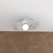 WACKY PLAFONIERA 45 CM. 1 LUCE BIANCO 1159-PL45-BI