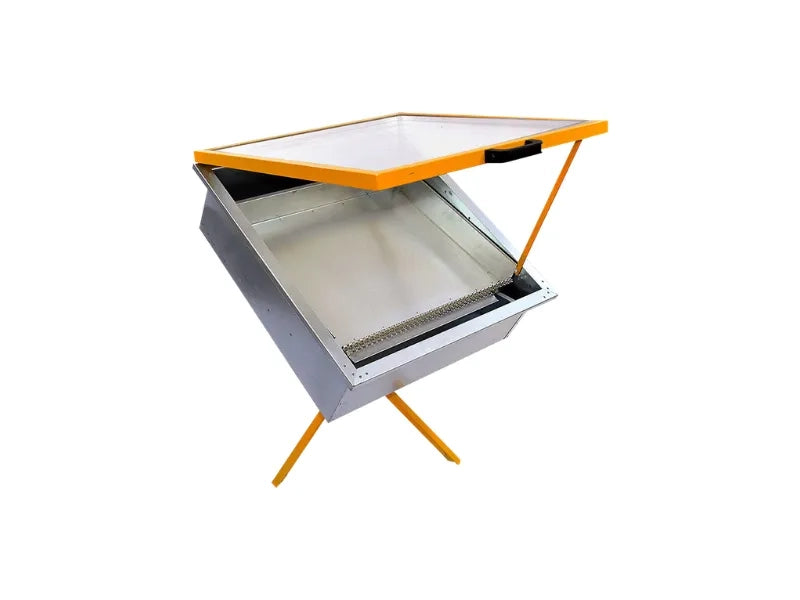 Art.182A Sceratrice solare inox 70×70 cm coibentata con vetri doppi Casagrande