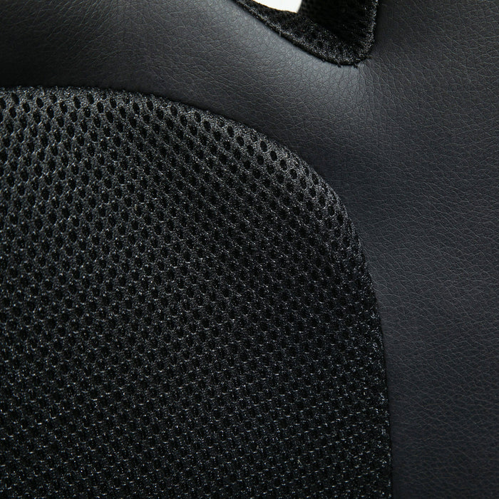 Sedia da Gaming 51x61x108-118 cm in Similpelle Nero