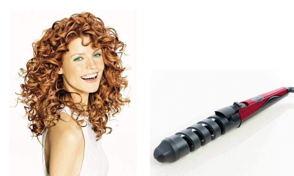 Piastra arricciacapelli a Spirale nuova tecnologia boccoli perfetti