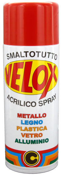 velox spray acrilico rosso fuoco ral 3000 cod:ferx.2966