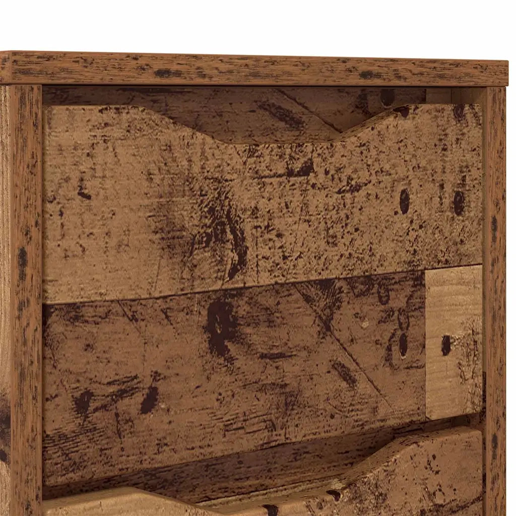 Comodino Legno vecchio 30,5 x 30 x 43 cm Legno multistrato