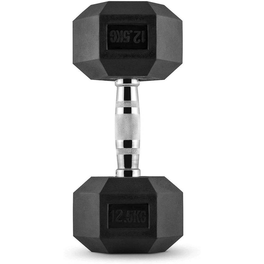 Trade Shop - Coppia Di Manubri In Vinile Da 12,5kg Ognuno Manubri Pesi Palestra Fitness Sport -