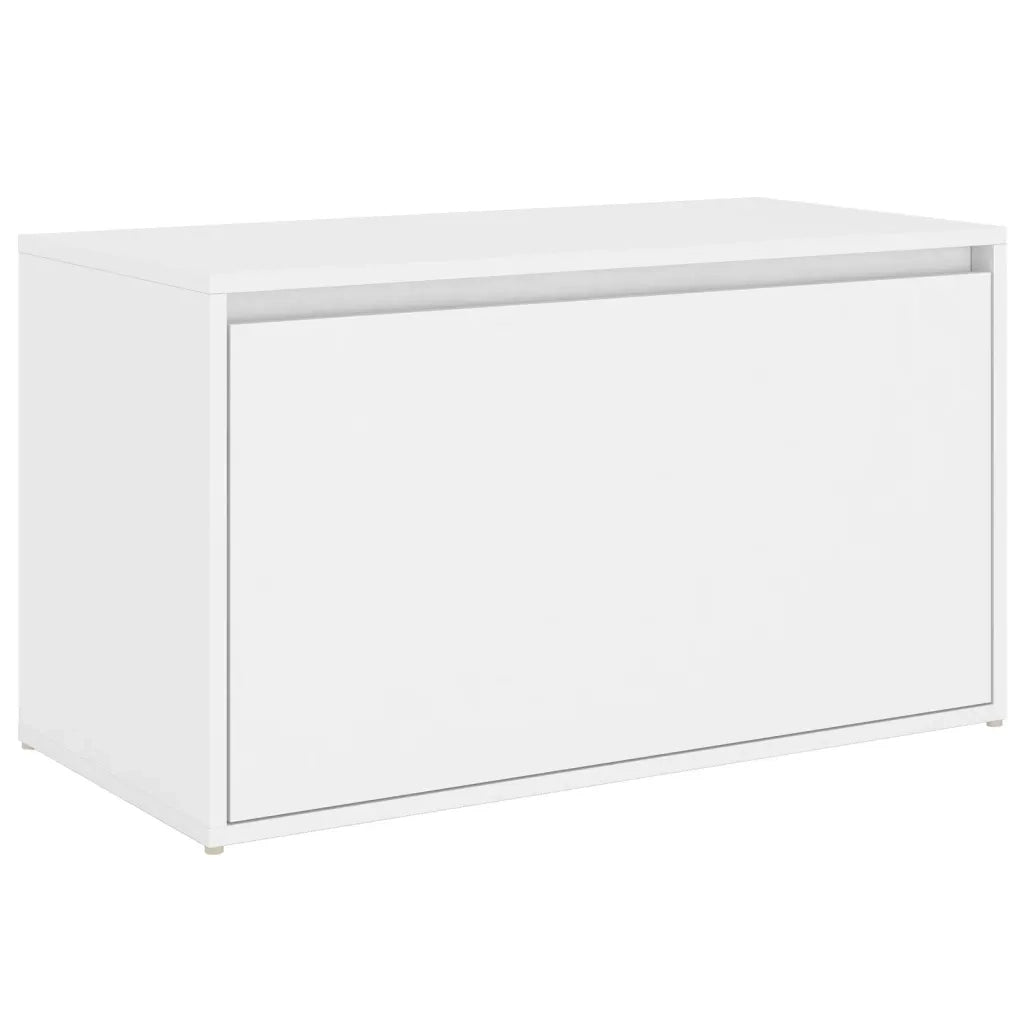 Panca da ingresso-Sgabello-Panca da Corridoio 80x40x45 cm Bianca in Truciolato