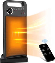 Riscaldatore ventilatore a ceramica - stile energetico - 2000 W - riscaldamento elettrico - funzione orologio - protezione contro sovraccaldamento