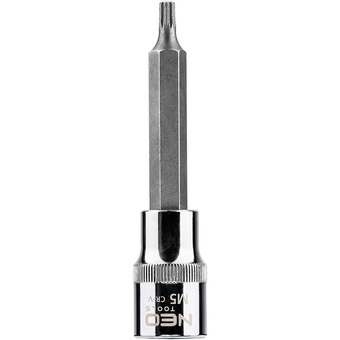 Topex 08-740 inserto spline su b bussola 1/2 m5 x 100 mm acci ds