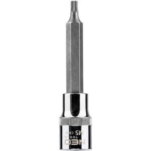 Topex 08-740 inserto spline su b bussola 1/2 m5 x 100 mm acci ds