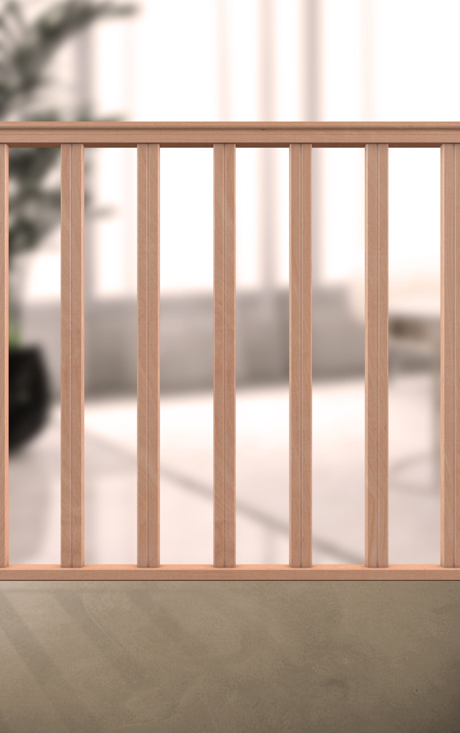 HECTO - Kit di riempimento per balaustra da 1,5 m