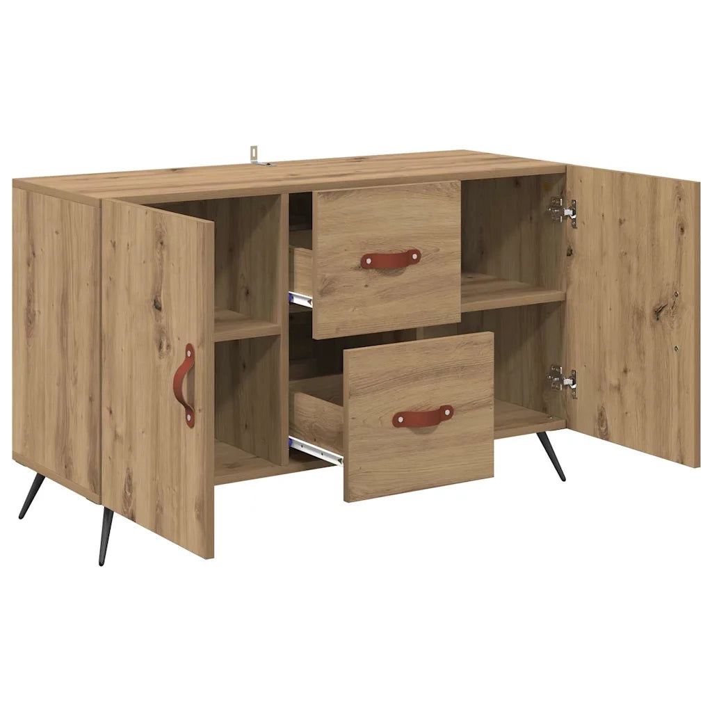 Credenza-Buffet-Armadio da cucina Rovere artigianale 100 x 36 x 60 cm Legno multistrato 947645