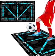 Mat per allenamento di calcio - Materiale di allenamento per calcio - Mat per dribbling - Materiale di allenamento - Articoli - Ripiegabile