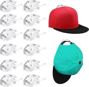Haltere autoadesiva - Portahaltere per cappelli da baseball e cappelli personalizzati - 12 pezzi.
